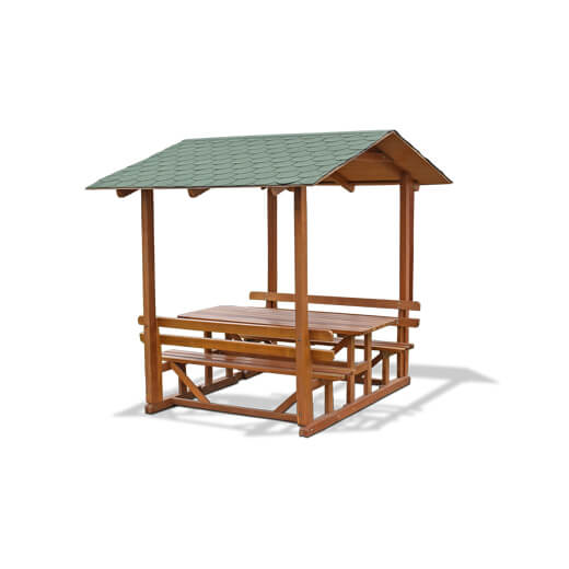 Picnic Table with Roof