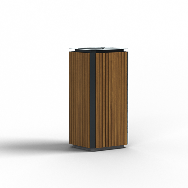 Luma Wooden Litter Bin